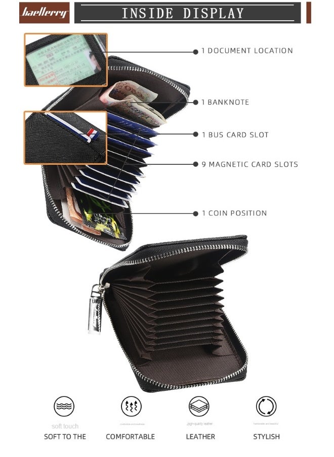 Men's Wallet Card Bag Creative Multi-card Organ Card Sleeve Credit Card Bag Coin Wallet
