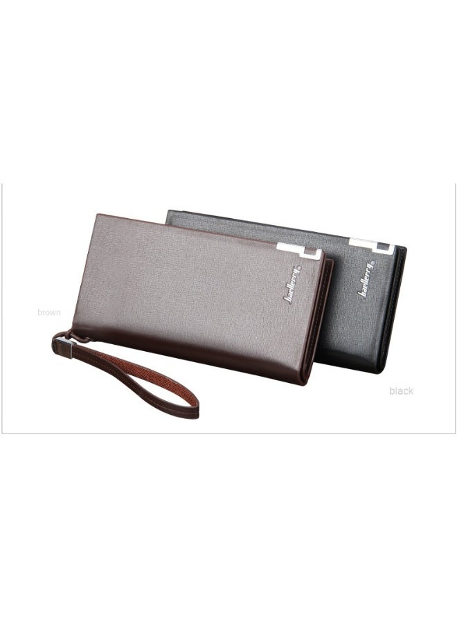 Men's Wallet Long Zipper Multi-functional Wear-resistant Wallet Business Advanced Sense Handbag