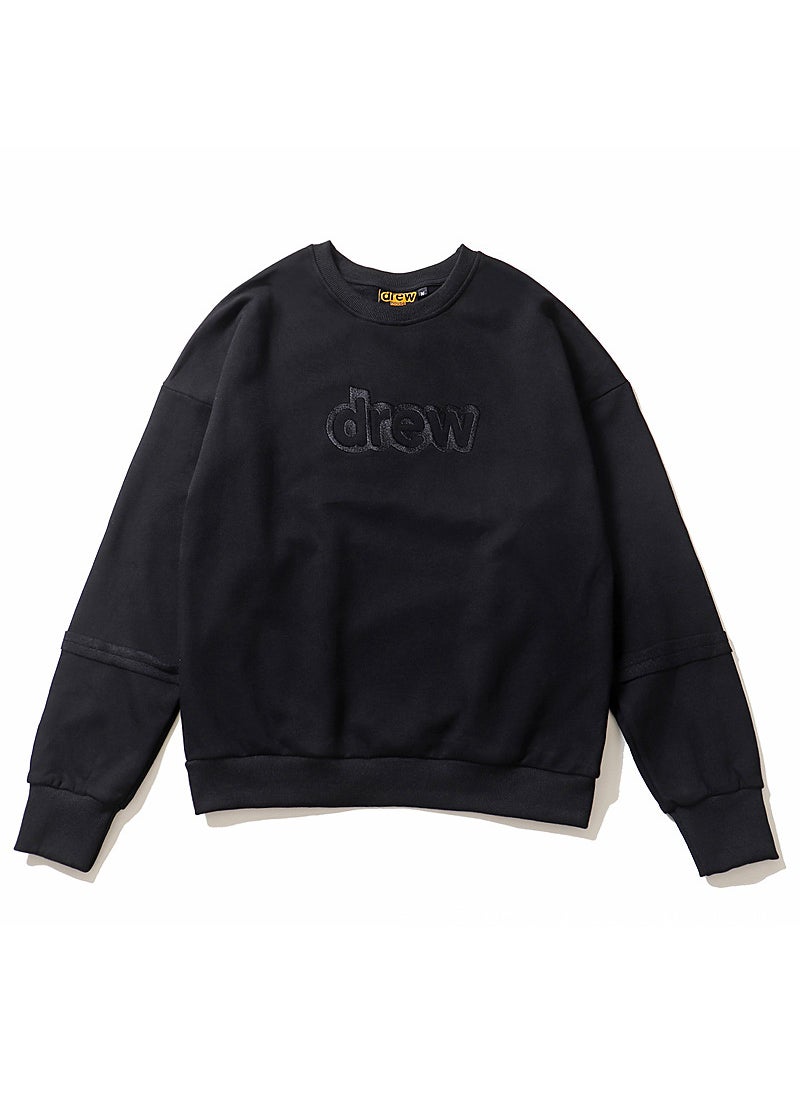 DrewHouse Black Embroidered Unisex Hoodie Black