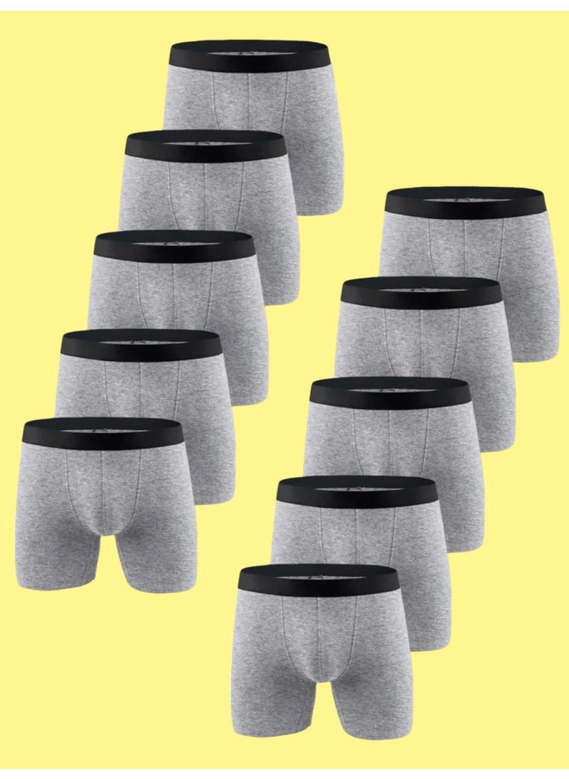 Boy's Cotton Boxer 10 Pieces