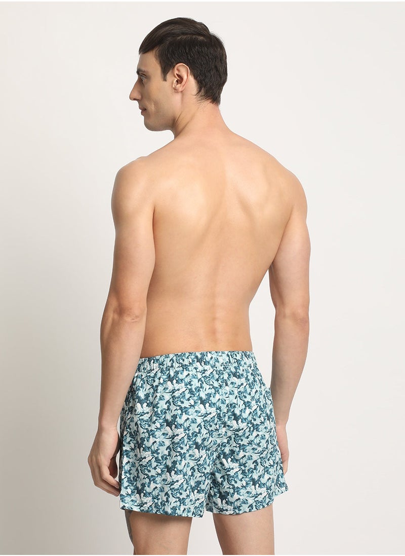 Mens Cotton Boxers Multipack Soft Breathable Underwear for Men Loose Fit Comfortable Boxer Shorts for Daily Wear Size-S-XL (Gafa)