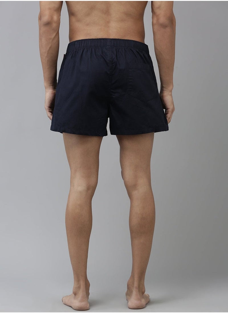 Mens Cotton Boxers Multipack Soft Breathable Underwear for Men Loose Fit Comfortable Boxer Shorts for Daily Wear Size-S-XL (Ours)