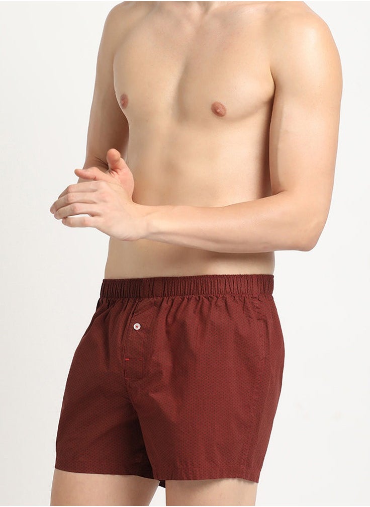 Mens Cotton Boxers Multipack Soft Breathable Underwear for Men Loose Fit Comfortable Boxer Shorts for Daily Wear Size-S-XL (Kexfe)