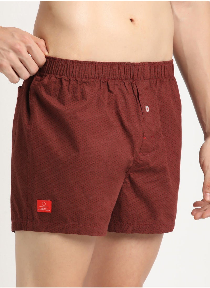 Mens Cotton Boxers Multipack Soft Breathable Underwear for Men Loose Fit Comfortable Boxer Shorts for Daily Wear Size-S-XL (Kexfe)
