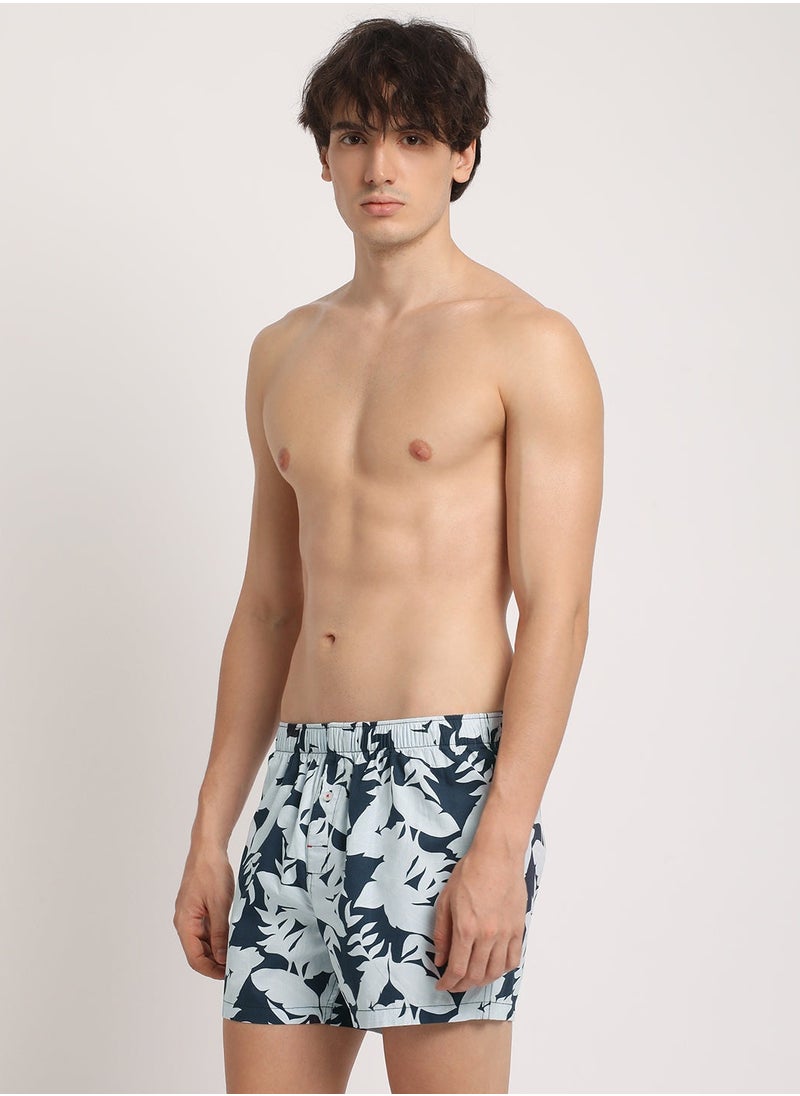 Mens Cotton Boxers Multipack Soft Breathable Underwear for Men Loose Fit Comfortable Boxer Shorts for Daily Wear Size-S-XL (Oxame)