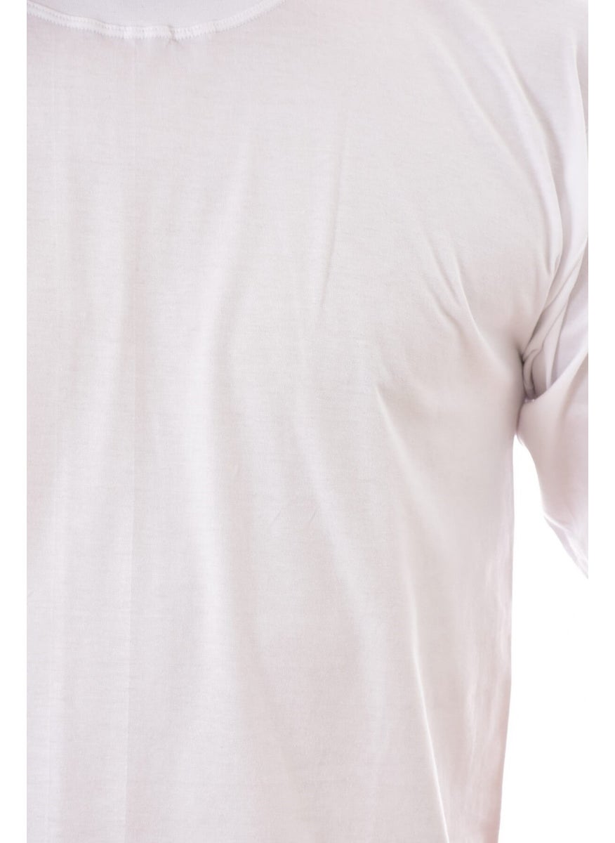 Passion 3 Pieces 0105 White Men's Half Sleeve Undershirt White