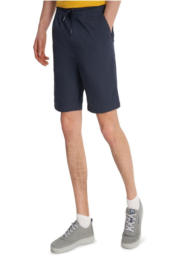 Men's Shorts Navy Blue, Outventure, Soft Cotton Fabric, Loose Fit, 3 Practical Pockets, Comfortable and Stylish for Active Lifestyles