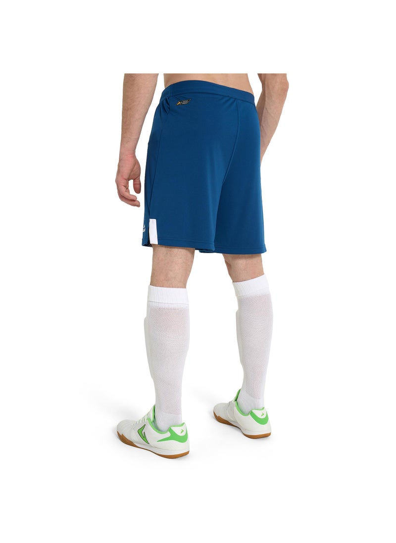 Men's Soccer Shorts Ultimate Sho Sapphire, Demix, MOVI Wick Moisture-Wicking, Adjustable Waistband, Durable and Comfortable for Football Training and Matches