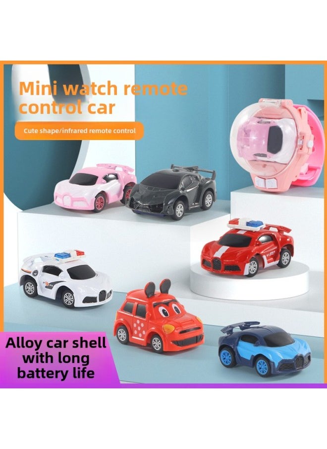 TikTok Internet Celebrous Watch Remote Control Car Electric Mini Car Social Children Boys And Girls Friends Toy Gift-Specifications: Alloy Large G Silver