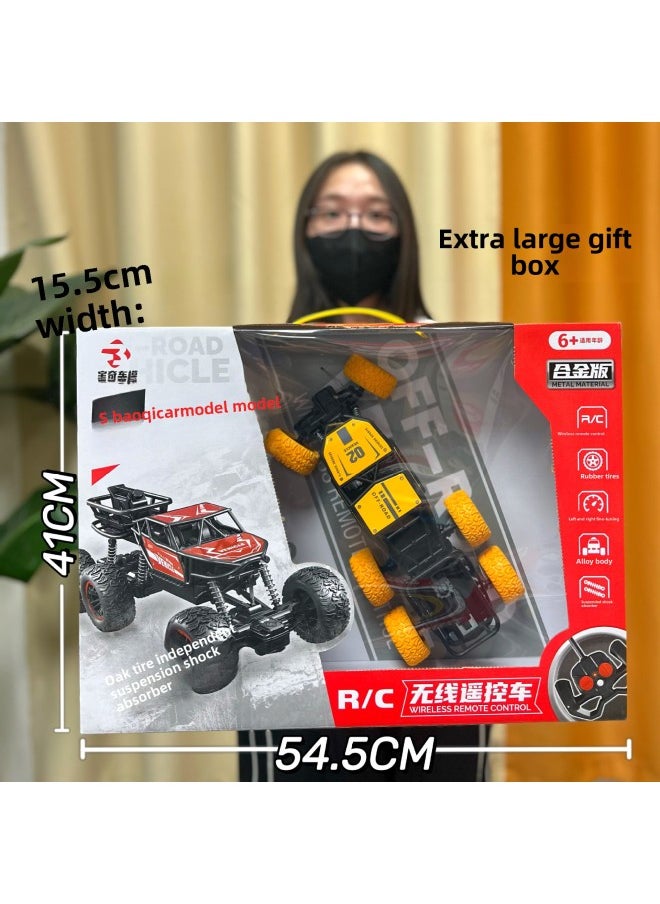 Boy Toy Remote Control Car Climbing Car 1:18 Model Off-road Vehicle Racing Drift Charging Remote Control Car Toy-Color:585-62 Remote Control Climbing Car