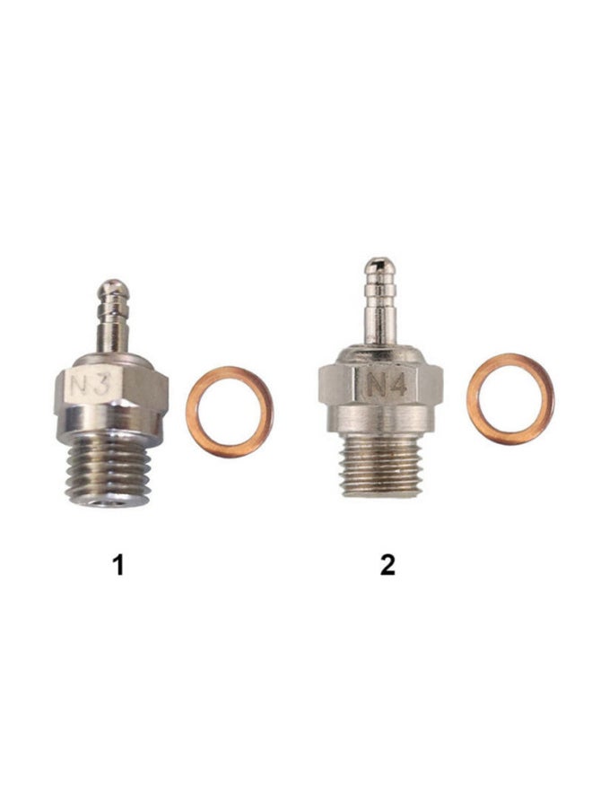 HSP UNlimited UNiversal No. 8 Fire Head Spark Plug Mars Plug N3 N4 OrigiNal Accessories Fire Nozzle 70117-Color:N3 Spark Plug