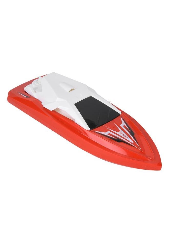 2.4GHz Long-Lasting Remote Control Racing Boat 1:47 RC Model Kids Child Toy(Red)
