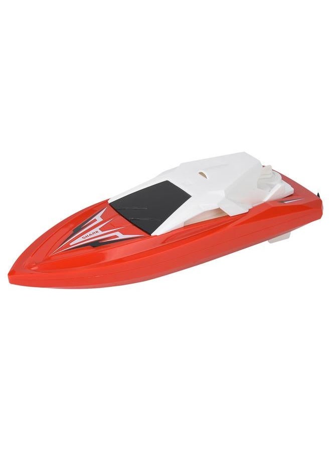 2.4GHz Long-Lasting Remote Control Racing Boat 1:47 RC Model Kids Child Toy(Red)