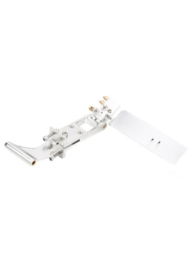 0.2in Flexible Shaft with Bracket Set 4.3in Integrated Rudder Assembly RC Boat Parts