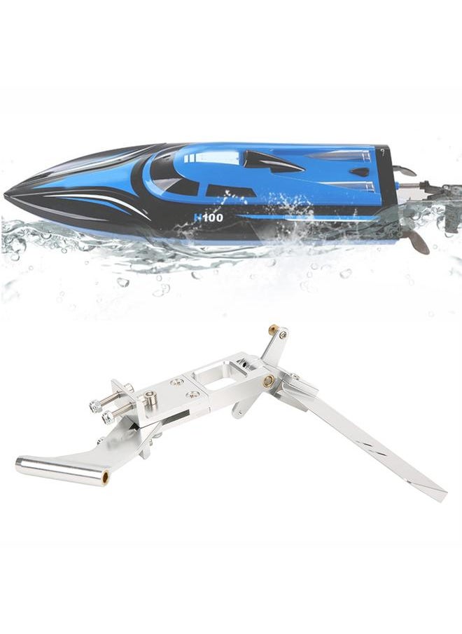 0.2in Flexible Shaft with Bracket Set 4.3in Integrated Rudder Assembly RC Boat Parts