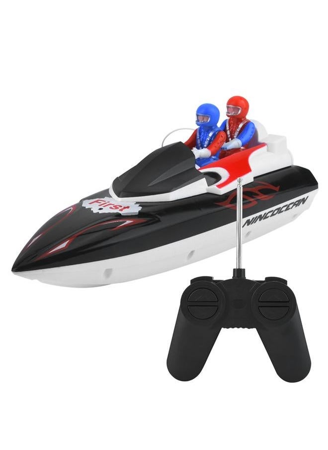2011-15B Electric Remote Control Mini Boat Racing Speedboat Model Kids Toy Vehicle Ship