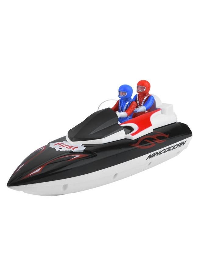 2011-15B Electric Remote Control Mini Boat Racing Speedboat Model Kids Toy Vehicle Ship
