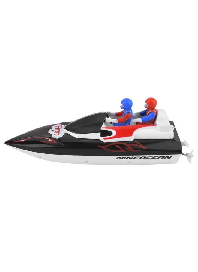 2011-15B Electric Remote Control Mini Boat Racing Speedboat Model Kids Toy Vehicle Ship