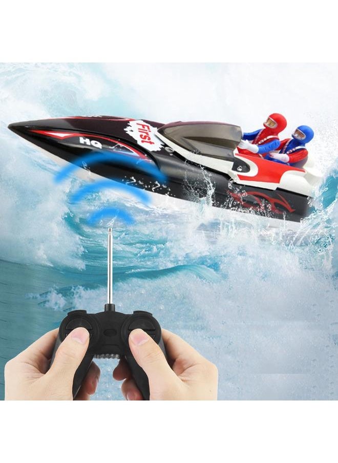 2011-15B Electric Remote Control Mini Boat Racing Speedboat Model Kids Toy Vehicle Ship