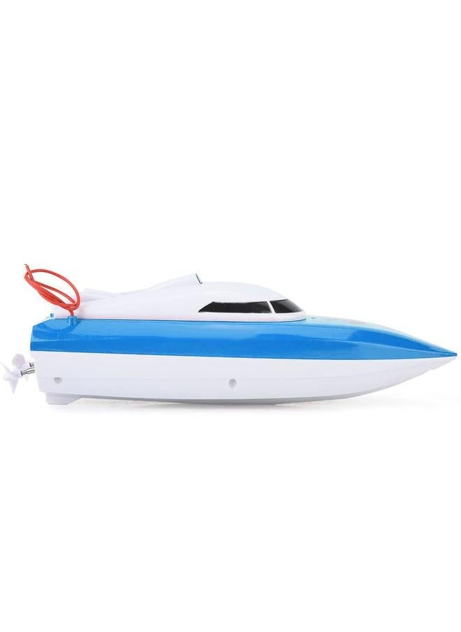 2.4GHz RC Remote Control Boat Speedboat Toy Model Water Speed (Blue)