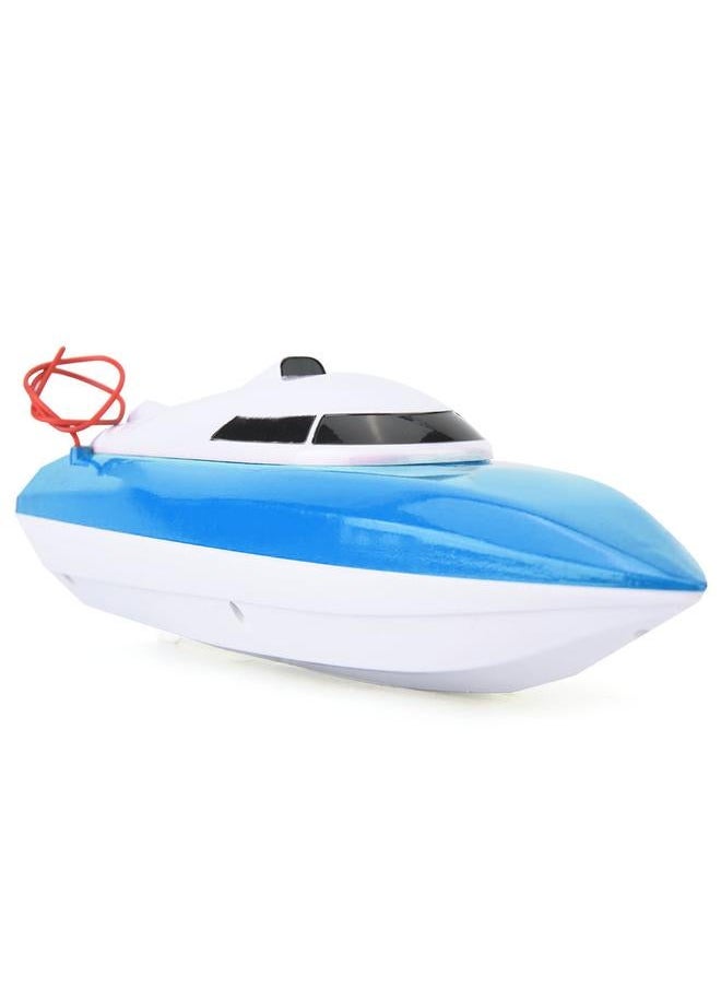 2.4GHz RC Remote Control Boat Speedboat Toy Model Water Speed (Blue)