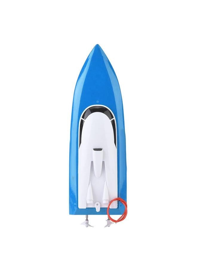 2.4GHz RC Remote Control Boat Speedboat Toy Model Water Speed (Blue)