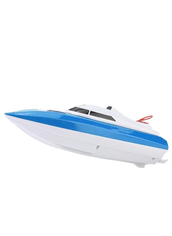 2.4GHz RC Remote Control Boat Speedboat Toy Model Water Speed (Blue)