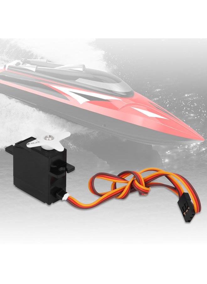 Mini Servo Steering Engine Accessory Kit Fit for FT012 Brushless Remote Control RC Boat