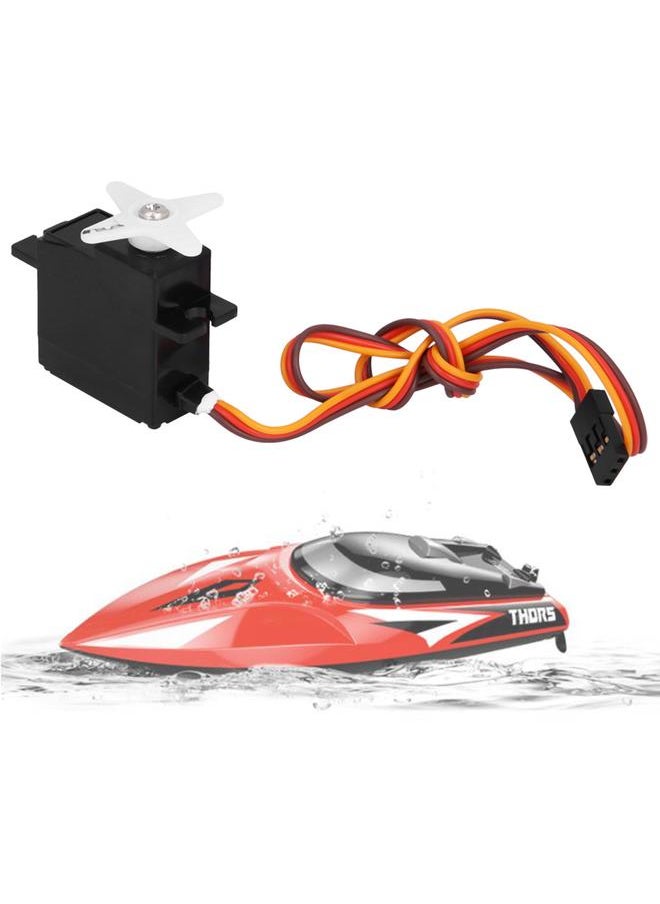 Mini Servo Steering Engine Accessory Kit Fit for FT012 Brushless Remote Control RC Boat