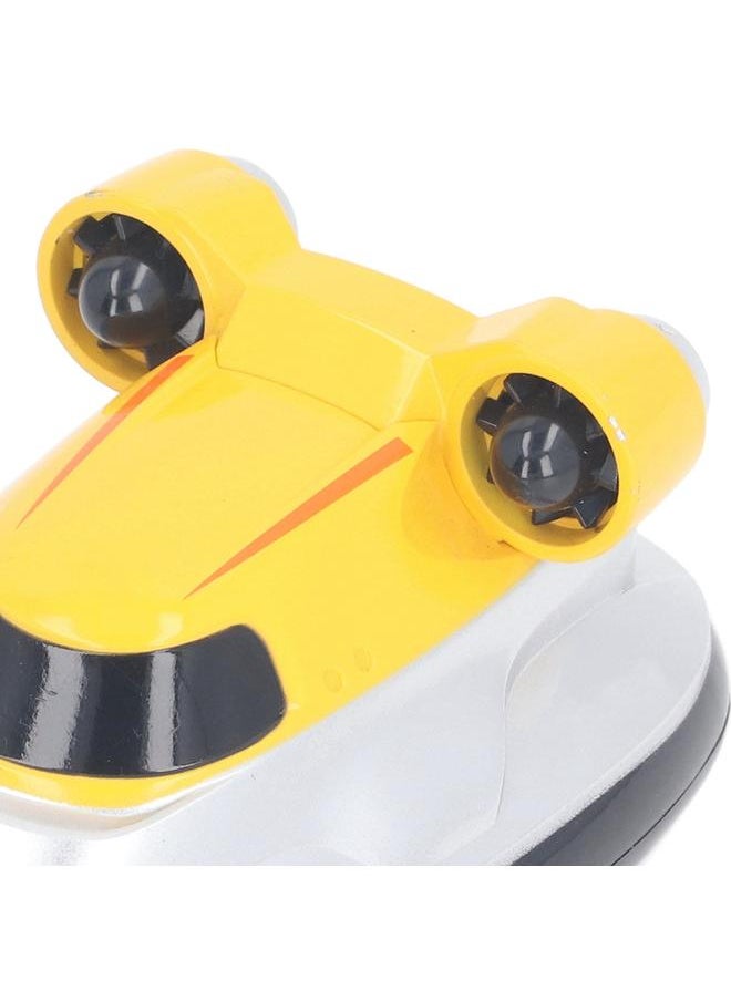 Remote Control Air Cushion Boat High Speed Strong Power Summer Water Fun Toy for Kids Yellow