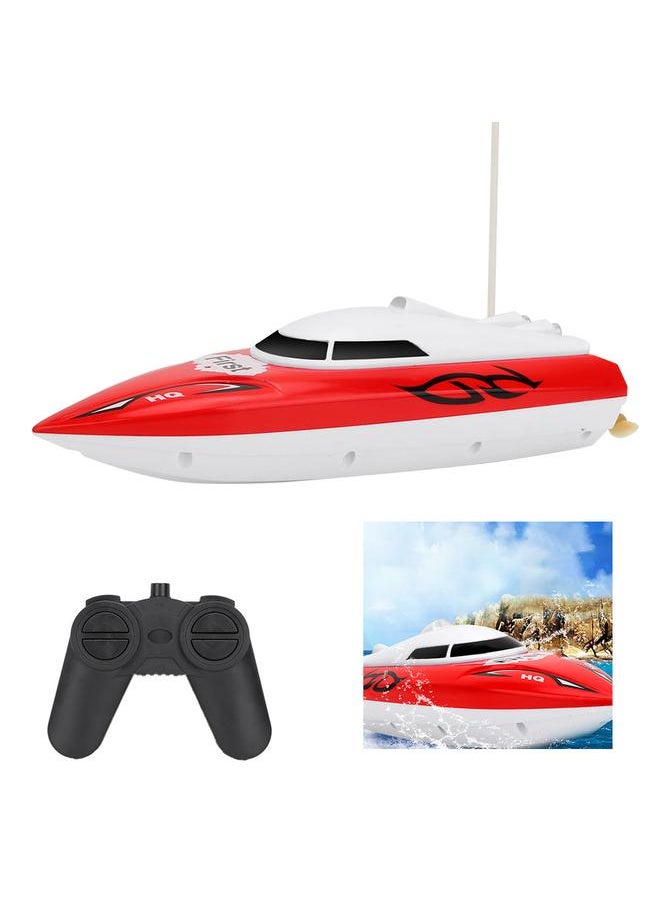 Flytec 2011-15A Remote Control Mini Infrared Boat Model Electric RC Racing Speedboat Toy