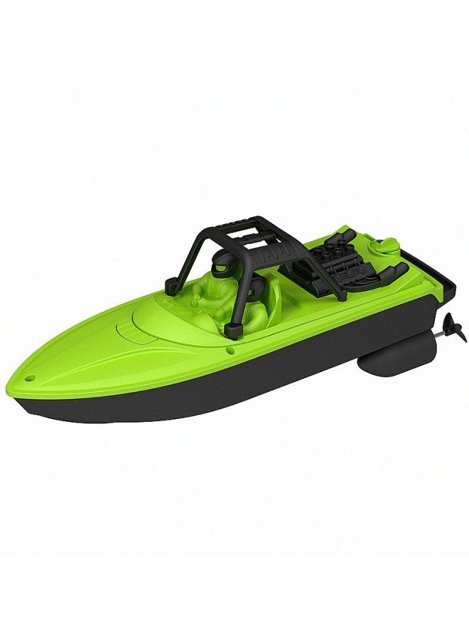 Remote Control Boat Speedboat Summer Water Yacht Model Long Endurance Four-channel Rowing Children's Remote Control Toy-Color:0036-7 Cyan