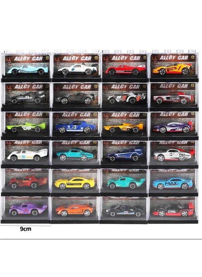 1:64 Children's Simulation Alloy Toy Car Series Boy Puzzle Ornaments Car Gift-Color:05#Alloy Car (random)
