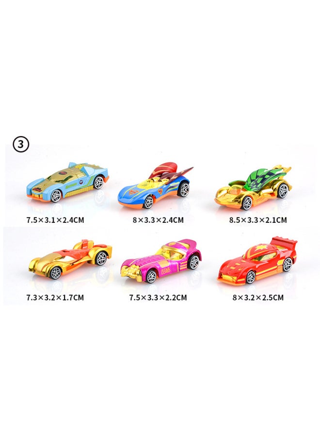1:64 Children's Simulation Alloy Toy Car Series Boy Puzzle Ornaments Car Gift-Color:03#Alloy Car (random)