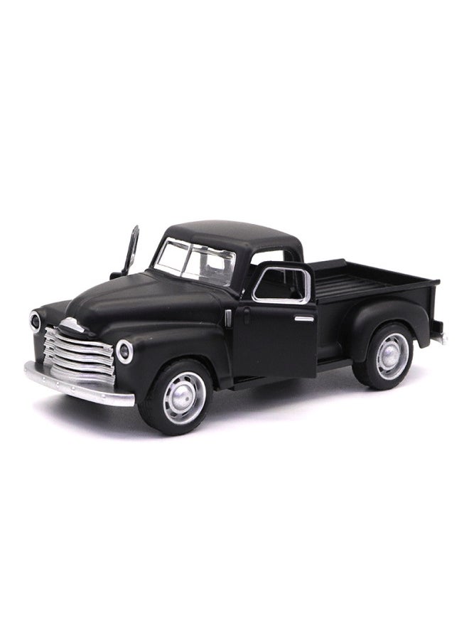 1:32 Alloy Pickup Truck Model Children's Toy Car Ornaments Huili Car Model Boy Players Wholesale-Color:Black 3608