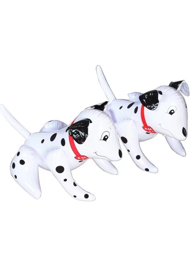 Inflatable Tumbler Dalmatians 2-4 Baby Children's Educational Variety Of Inflatable Toys Spot Animal-Color:Dalmatians