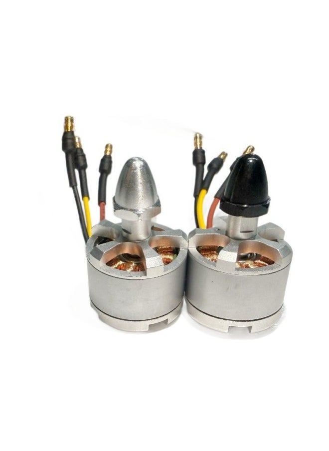 Four-axis Self-locking 2212 920KV980KV Model Aircraft Brushless Self-locking Motor Motor F450 F550 Multi-axis-Color:Silver Head Orthodontic