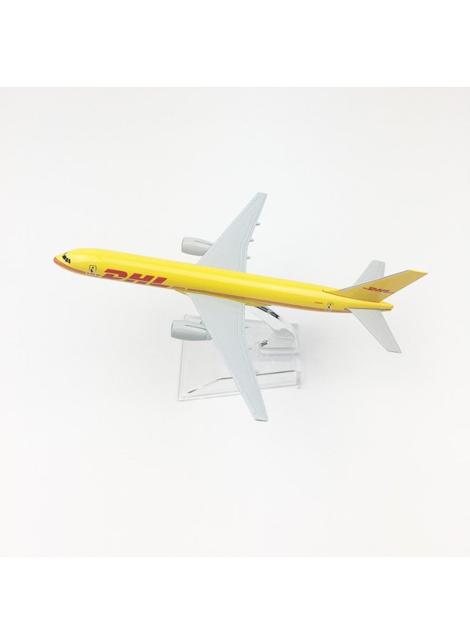 16cm Alloy Aircraft Model Cargo Aircraft Direct Alloy Aircraft Model Ornaments Toys-Color:16cm Cargo Aircraft D 757