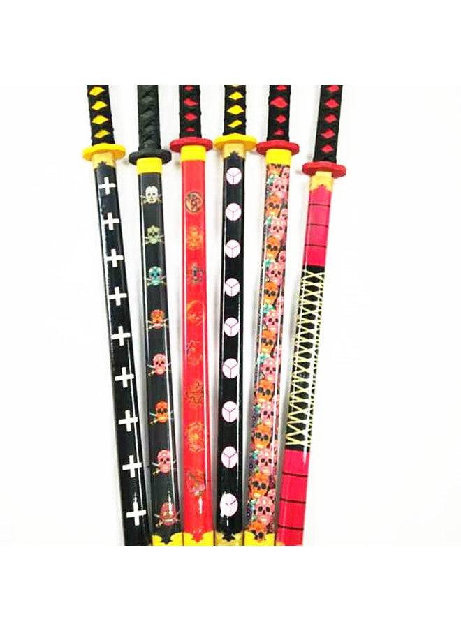 Children's Wooden Toy Sword Spot Bamboo Samurai Sword Anime Samurai Sword-Color:Samurai Sword