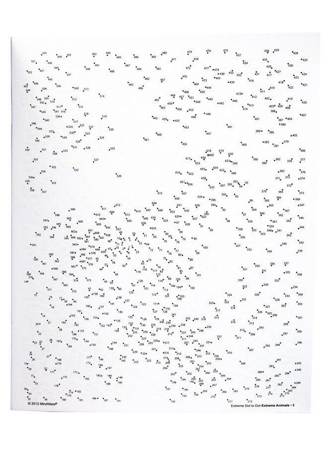 Mindware Extreme Dot to Dot: Extreme Animals