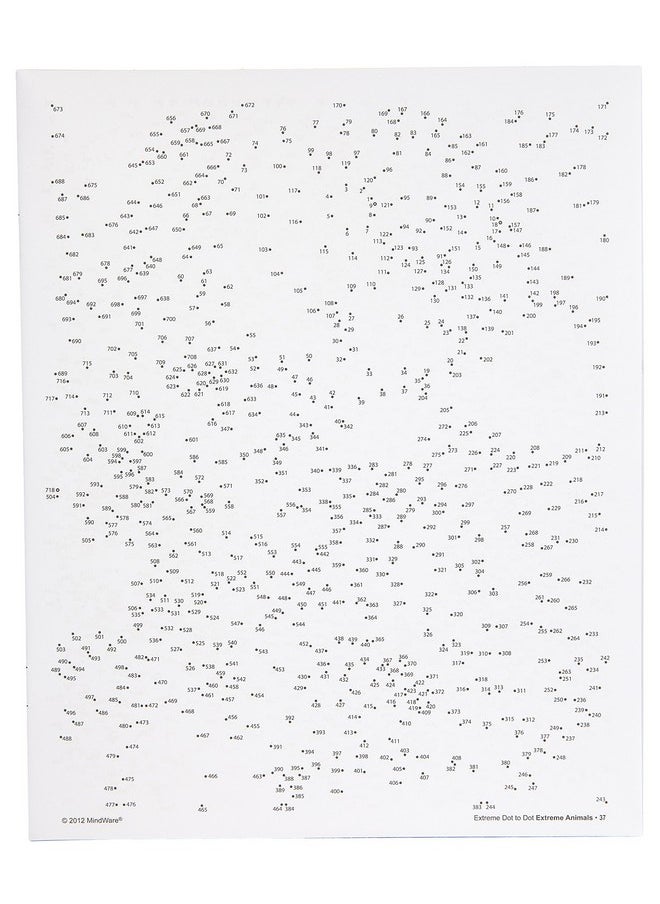 Mindware Extreme Dot to Dot: Extreme Animals