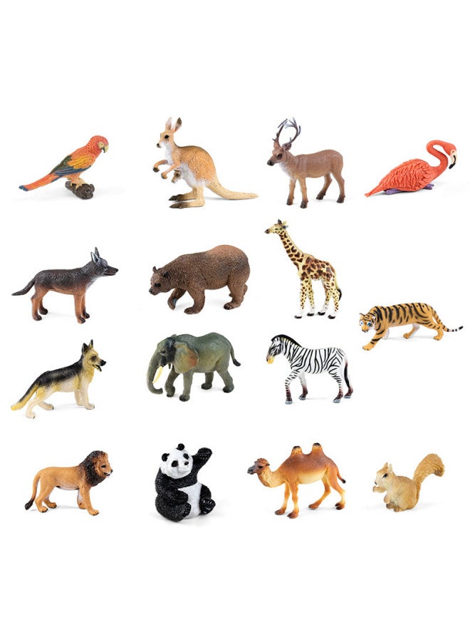 Simulation Animal Toy Animal Collection PVC Solid Animal Model Desktop Ornaments Zoo Gifts-Color:Yak Oa063n