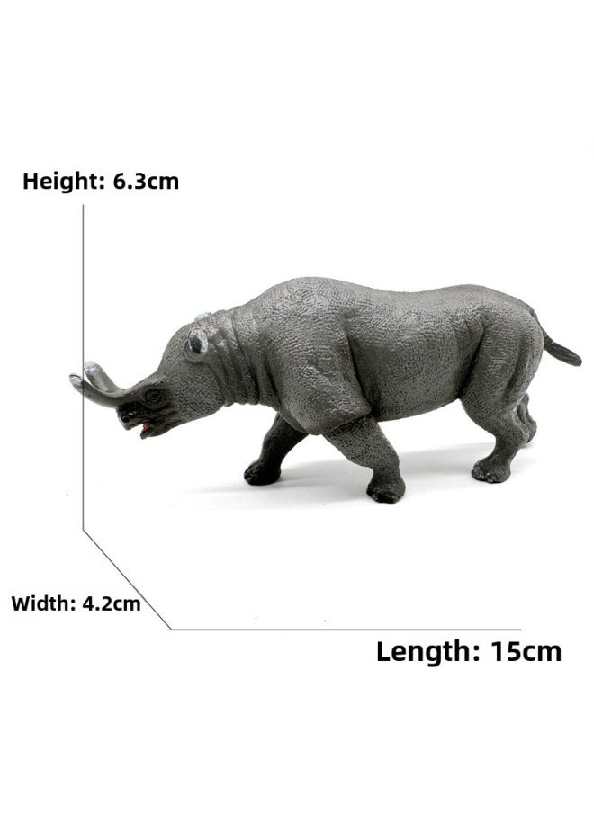 Simulation Animal Model Oriental Western God Beast Ice Dragon Lava Dragon Night Dragon Hunting Battle Dragon  Dragon Ornaments-Color:3078 Thunder Beast (132g)