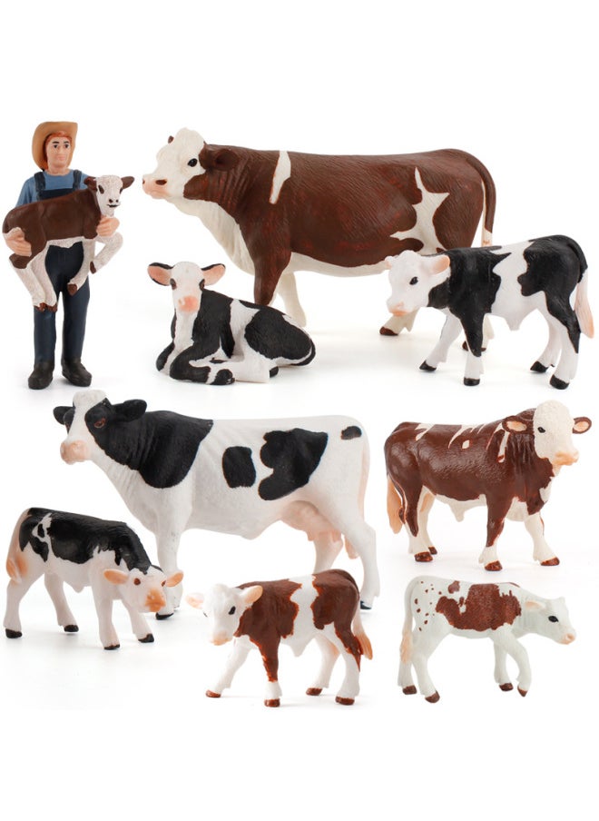 Realistic Animal Plant Simulation Models Toy For Children's Play-Color:ZQ310 American Bison 116.5G