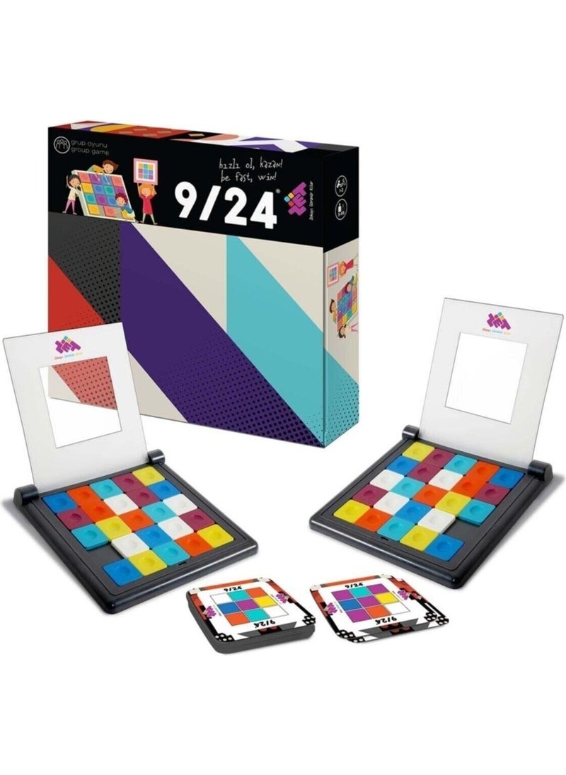 9/24 (Rubik) Fun Intelligence, Attention, Reason, Logic and Strategy Game for Ages 3 and Above