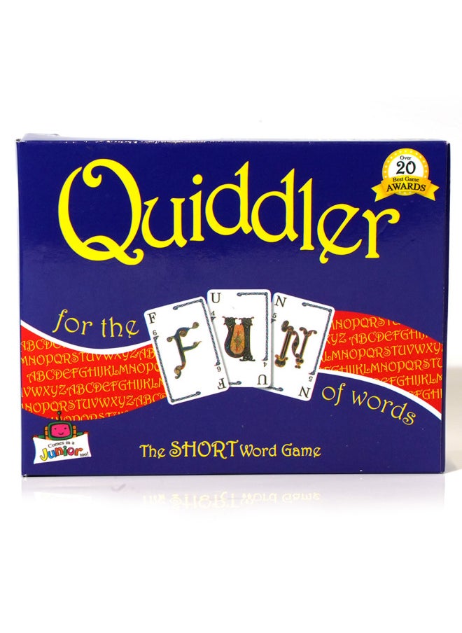 English Chess And Card FIVE CROWNS Crown Board Game Card Quiddler Magician Game Toy-Color:quiddler Magician