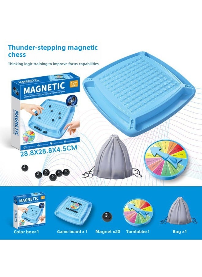 English English Frog Balance Tree Toy Parent-child Interaction Children's Desktop Spaceman Focus Training Game-Color:Magnetic Effect Chess