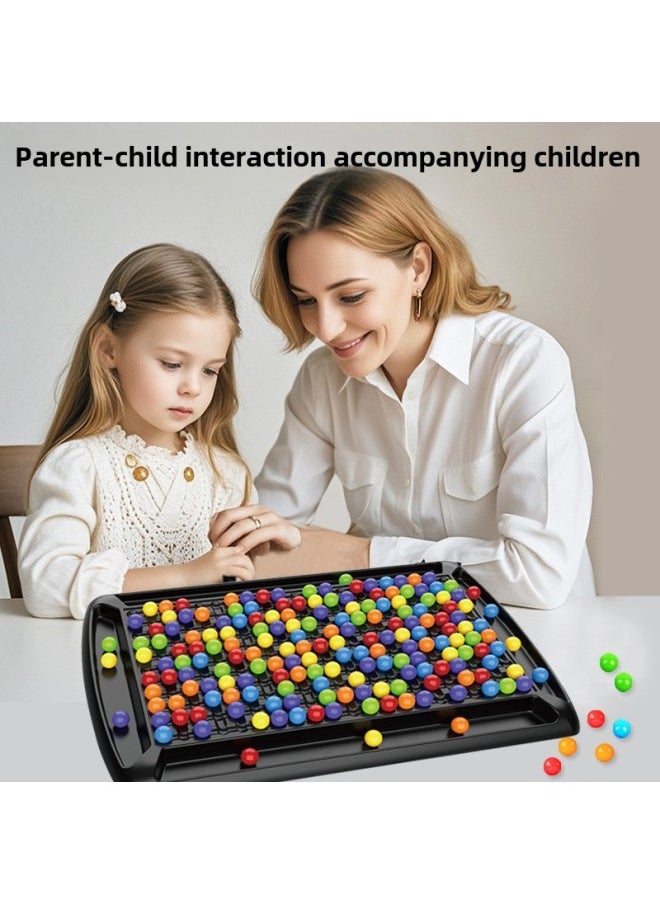 Rainbow Xiaoxiaole Parent-child Interactive Board Game Children's Contraption Concentration Logic Training Intelligence-benefiting Happy Toys-Color: 366 Beads-game Table-rainbow Xiaoxiaole (plastic Chassis) 1024g