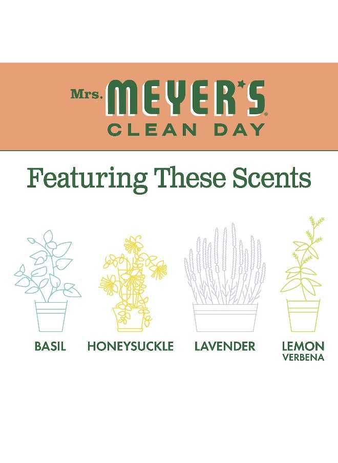 Mrs. Meyer's Hand Soap, Made with Essential Oils, Biodegradable Formula, Geranium, 12.5 fl. oz
