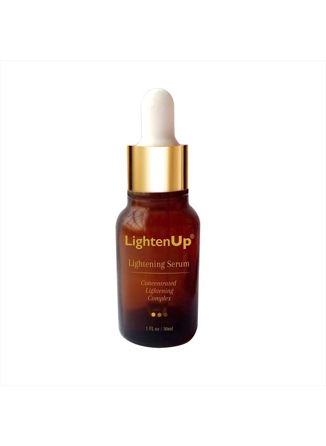 Skin brightening Serum, 1 Fl oz / 30 ml, for Face, Armpits, Hands, Knees and Body, with Argan Oil and Shea Butter
